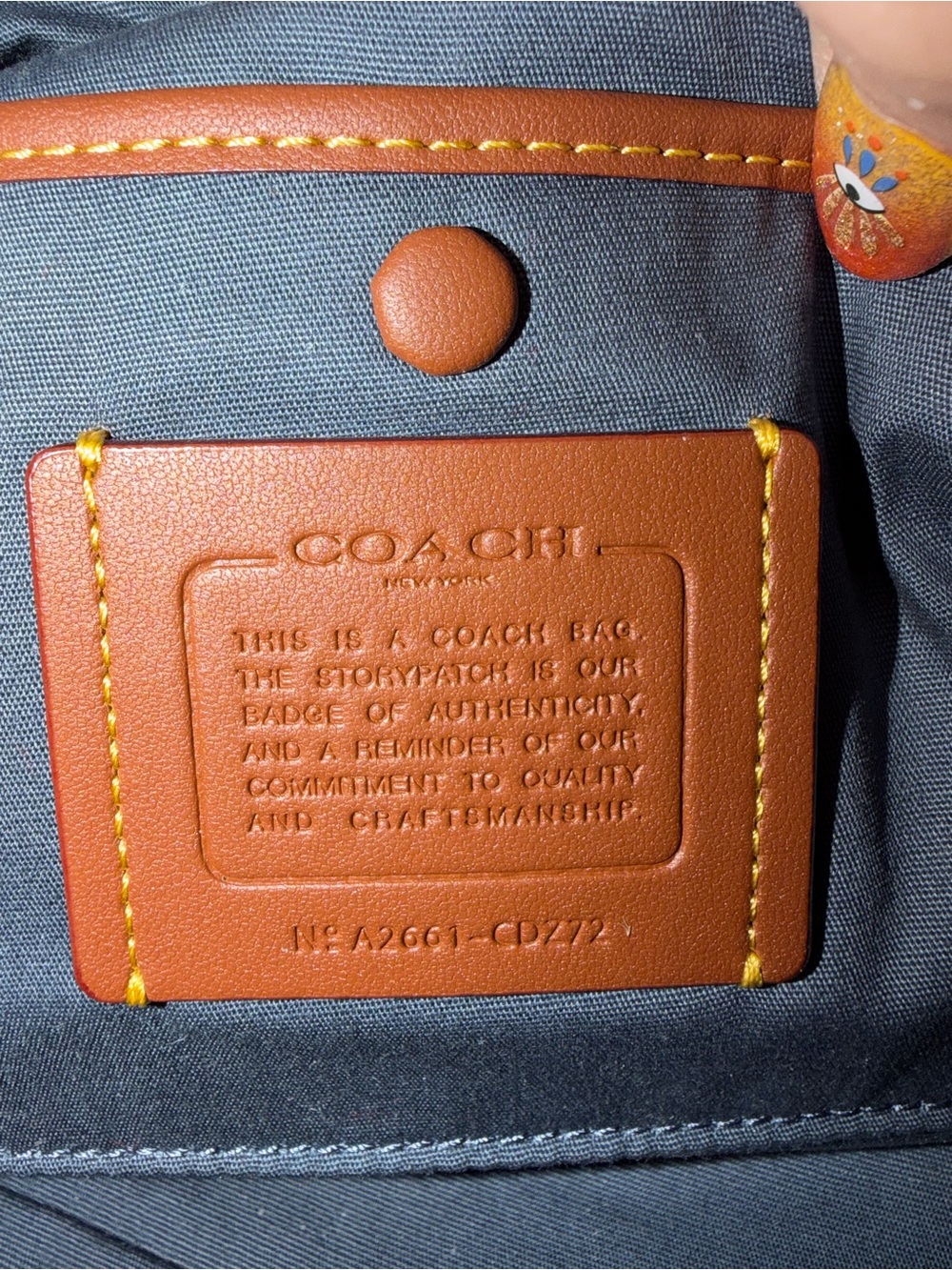 Coach Juliet 30 Loved Denim - Picture 5 of 7